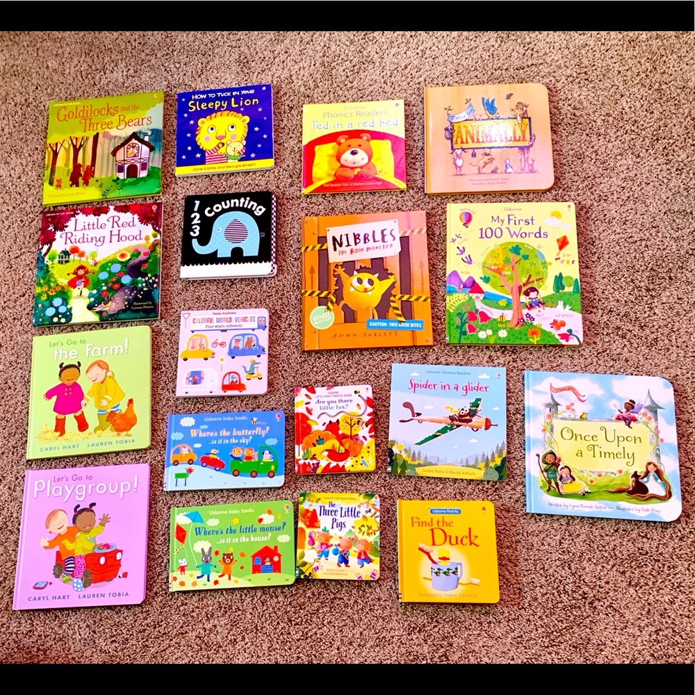 Usborne & Kane Miller Book Lot of 18